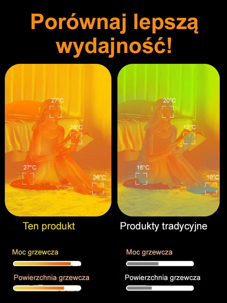 【Ekspresowe ciepło】Wielofunkcyjny natychmiastowy wentylator grzewczy🔥🔥Uruchamia się po 3 sekundach, zimne powietrze zamienia się w ciepłe.