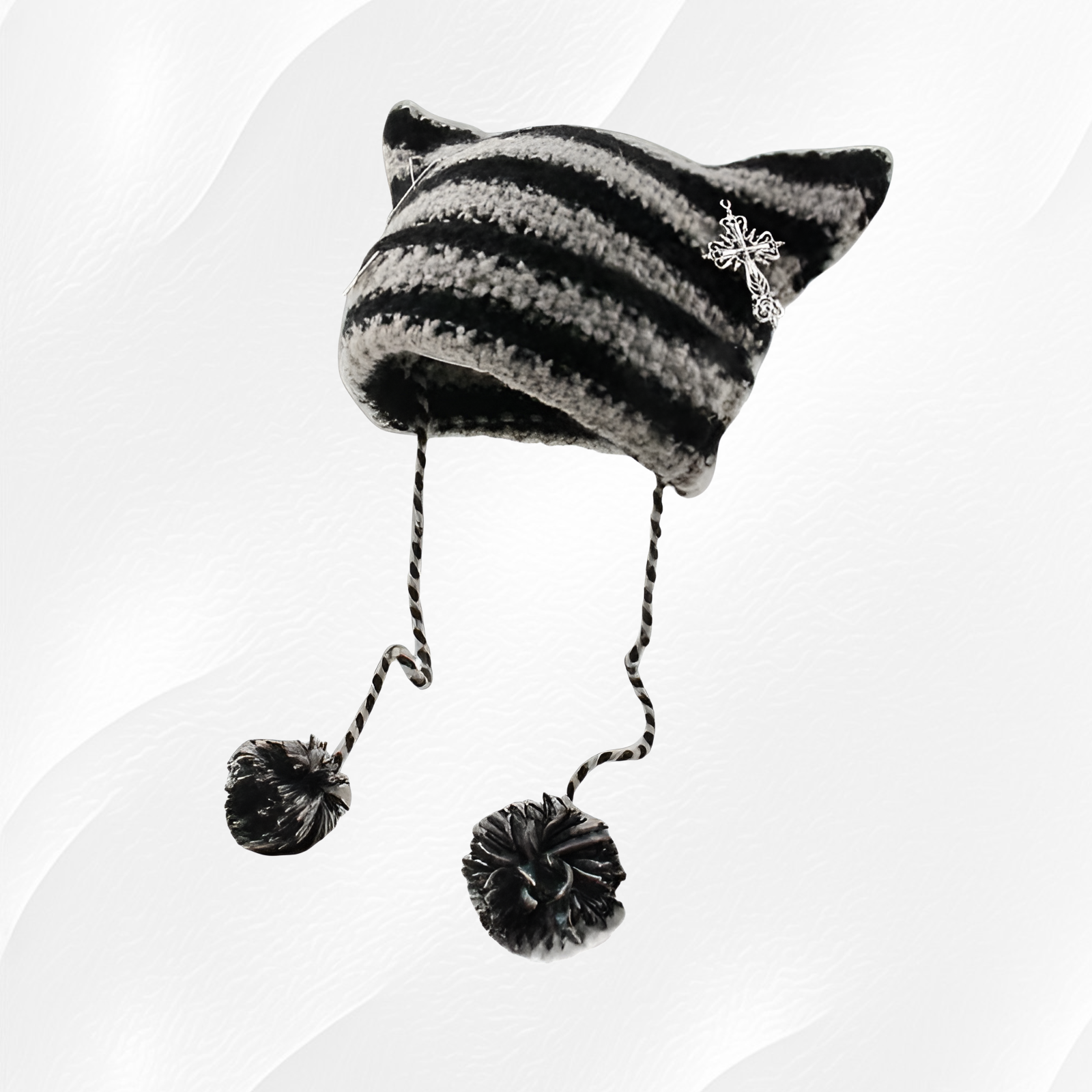 Modna czapka z włóczki