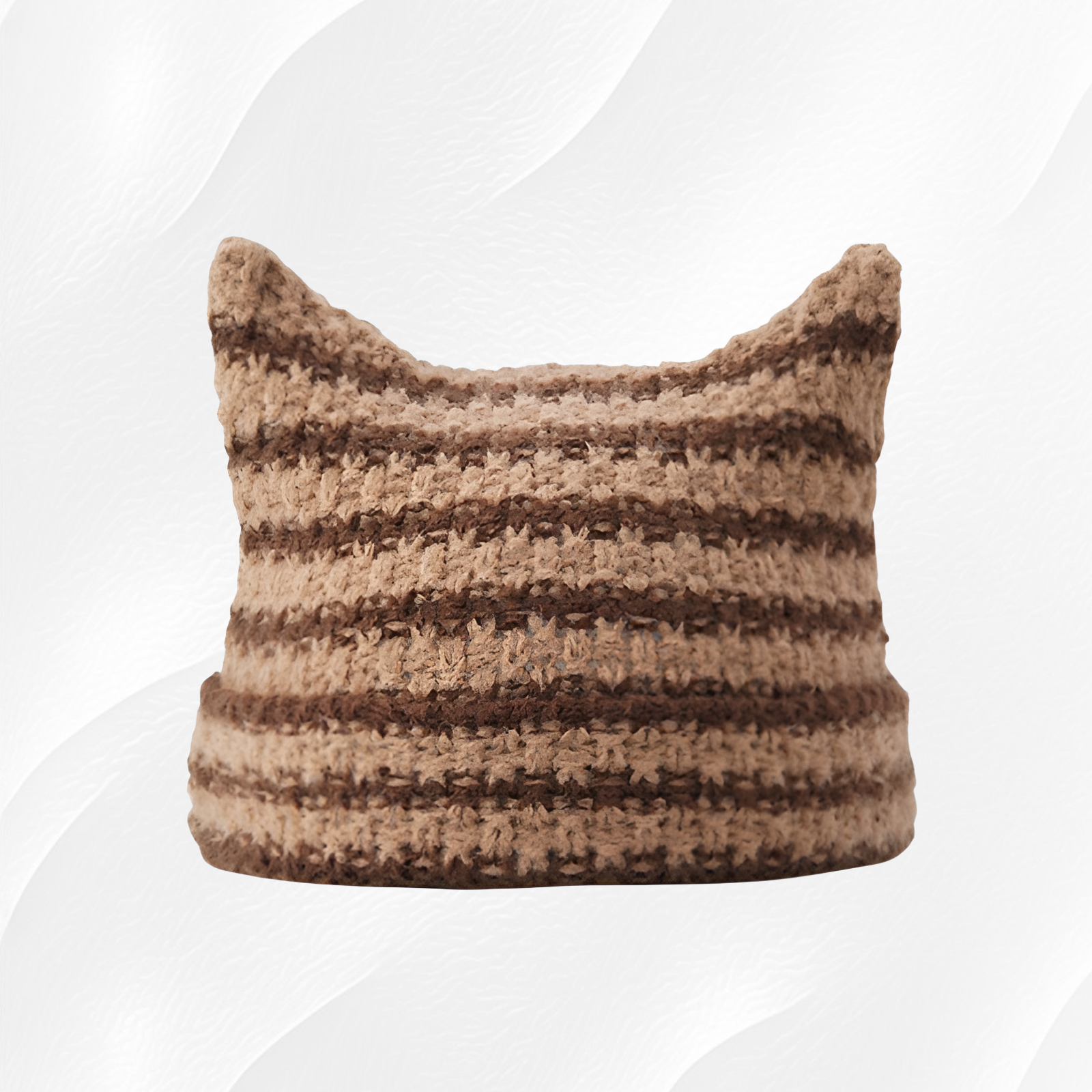 Modna czapka z włóczki