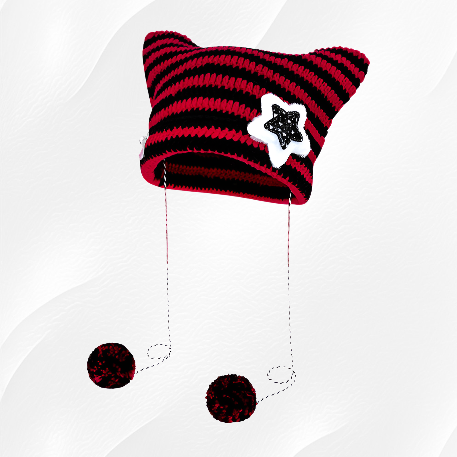 Modna czapka z włóczki