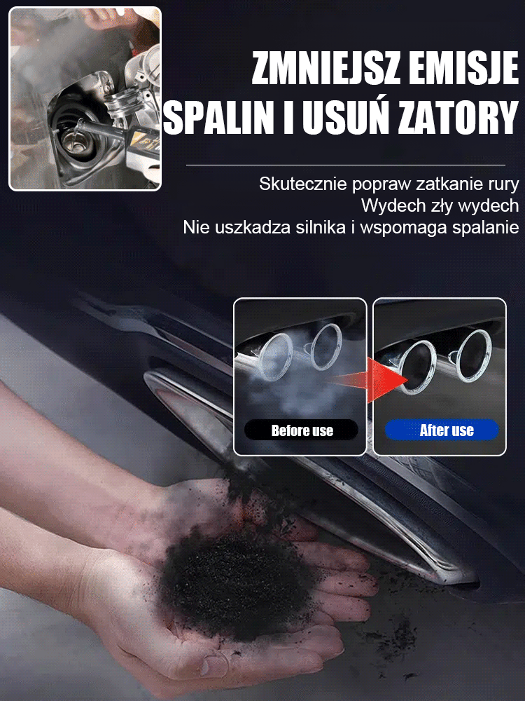 Zadbaj o auto jak profesjonalista w domu! 🛠️Skarb paliwa🧪Usuwa osady z wtryskiwaczy i zaworów