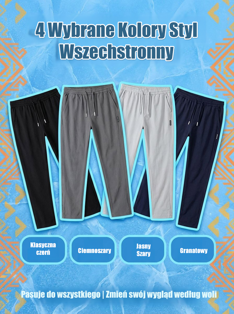 Oddychające spodnie：Lekkie i miękkie | Najnowsza technologia chłodzenia | wygoda przez cały dzień! Oddychające i stylowe, nie wychodzi z mody na długo. Oferta -50%
