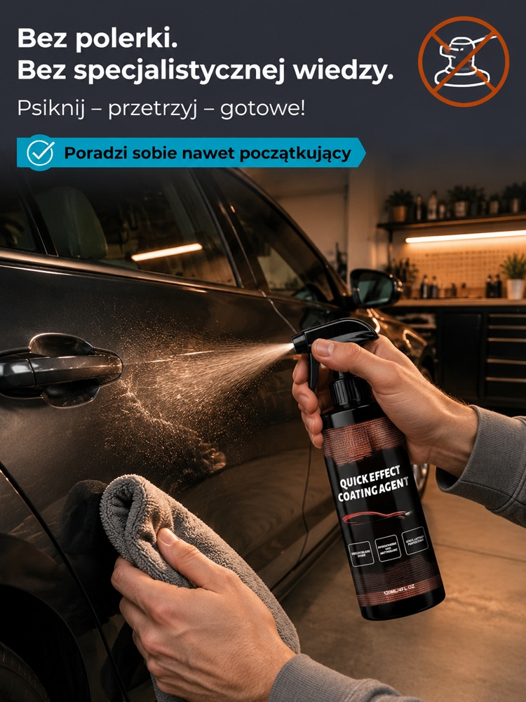 ✨Pożegnaj drogie naprawy lakieru. W 3 sekundy usuwa rysy, rdzę, korozję, poleruje i chroni przed kurzem – dla każdego auta. Oszczędź tysiące złotych! 🚗
