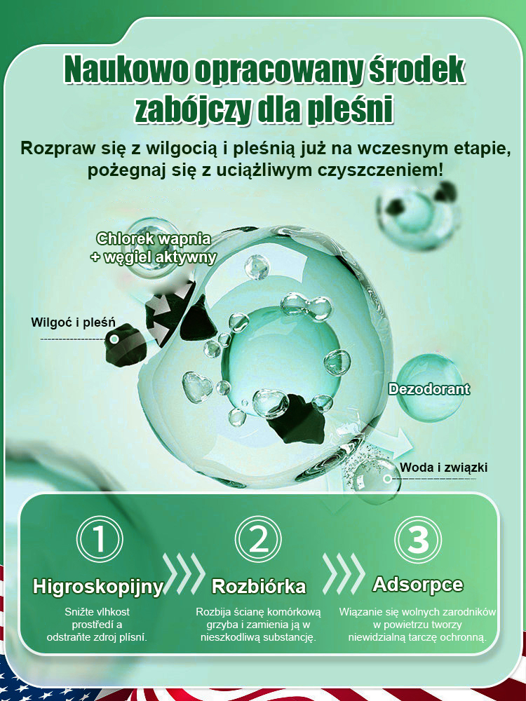 Domowy sposób na pleśń – usuwa grzyb i wilgoć w minutę! Sprzątanie bez wysiłku.