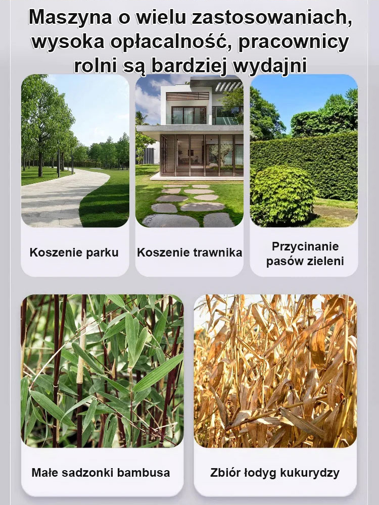 【Jedna osoba dzieli 15 akrów w kilka sekund】całkowicie miedziany chwastownik silnikowy，Bestseller! Ostre ostrza: Tydzień pracy w 1 dzień.