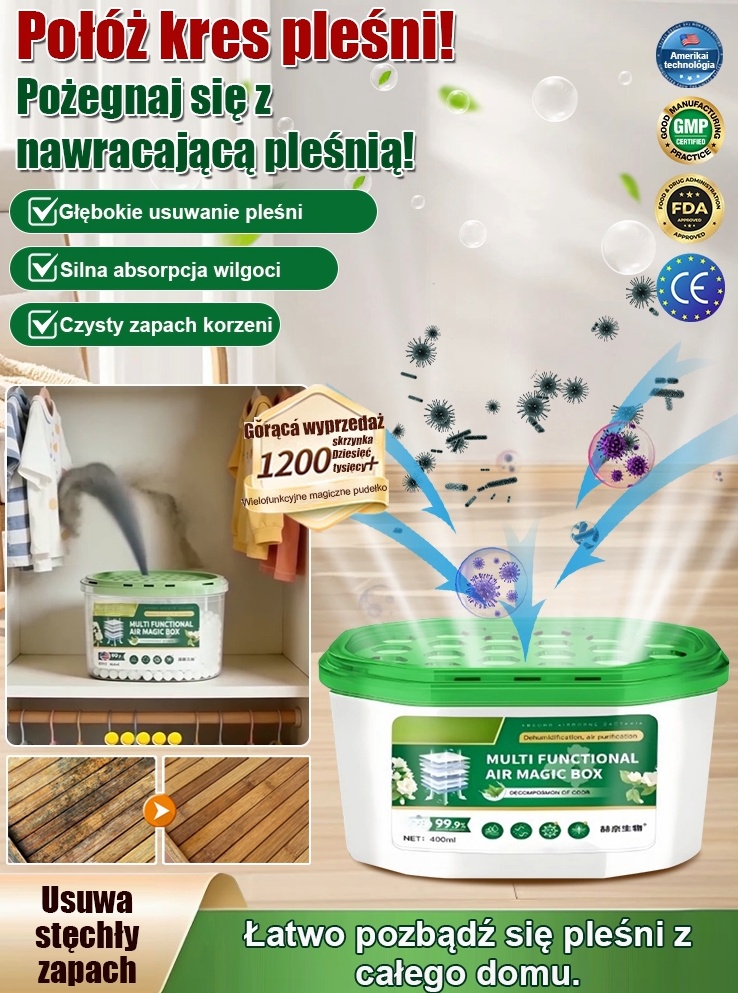 Domowy sposób na pleśń – usuwa grzyb i wilgoć w minutę! Sprzątanie bez wysiłku.