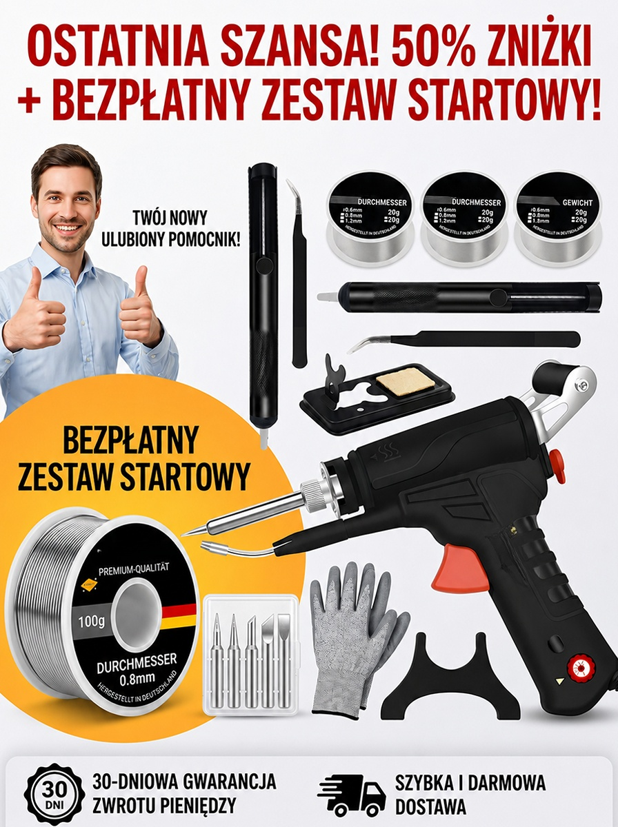 ✨Wreszcie dostępna! 5 w 1 ręczna spawarka laserowa – niemiecka jakość!  bez żadnych umiejętności! -50% dziś
