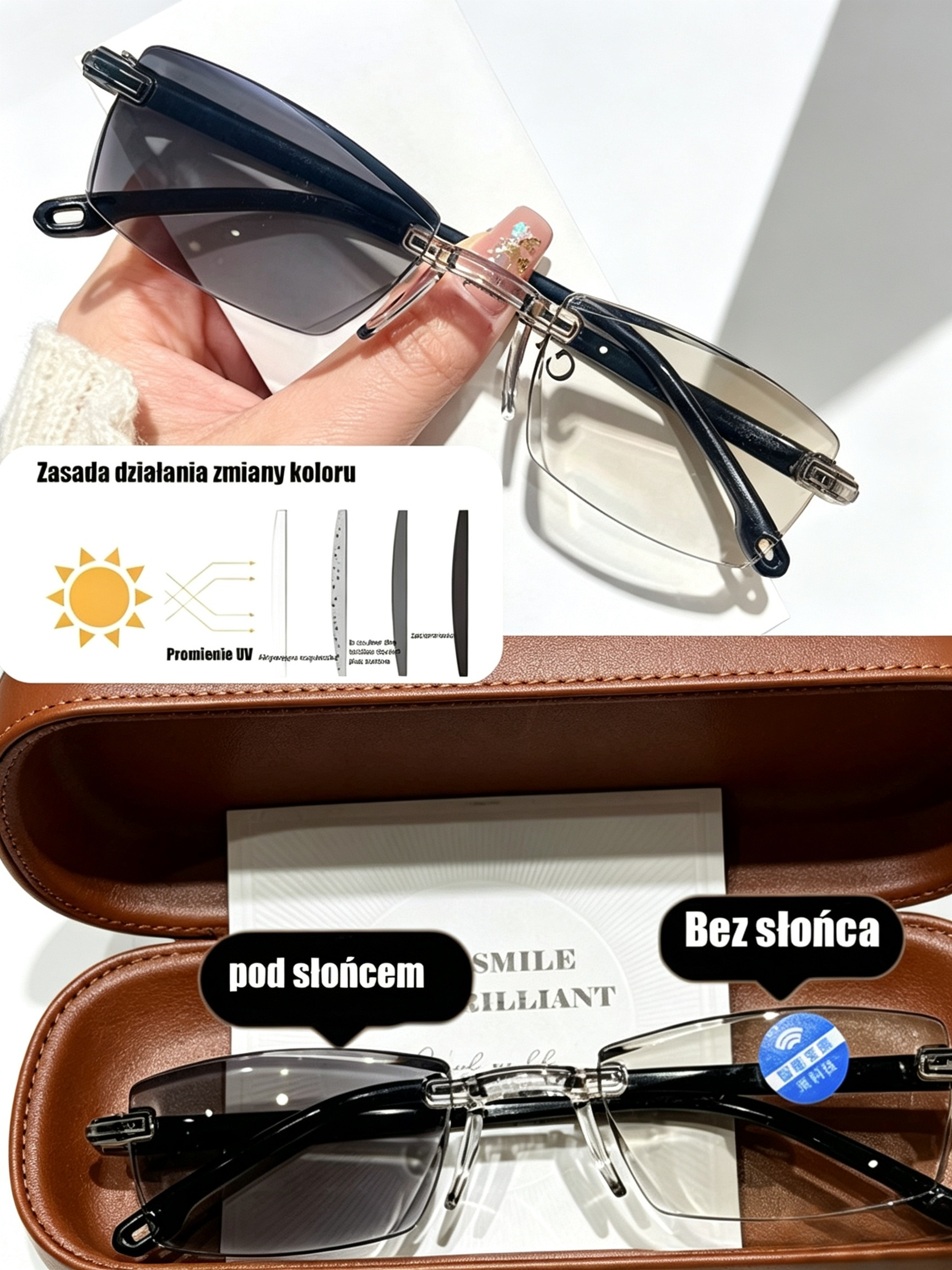 👓Niemieckie okulary – automatyczna regulacja, ochrona przed niebieskim światłem, antyzmęczeniowe, odporne na wstrząsy.