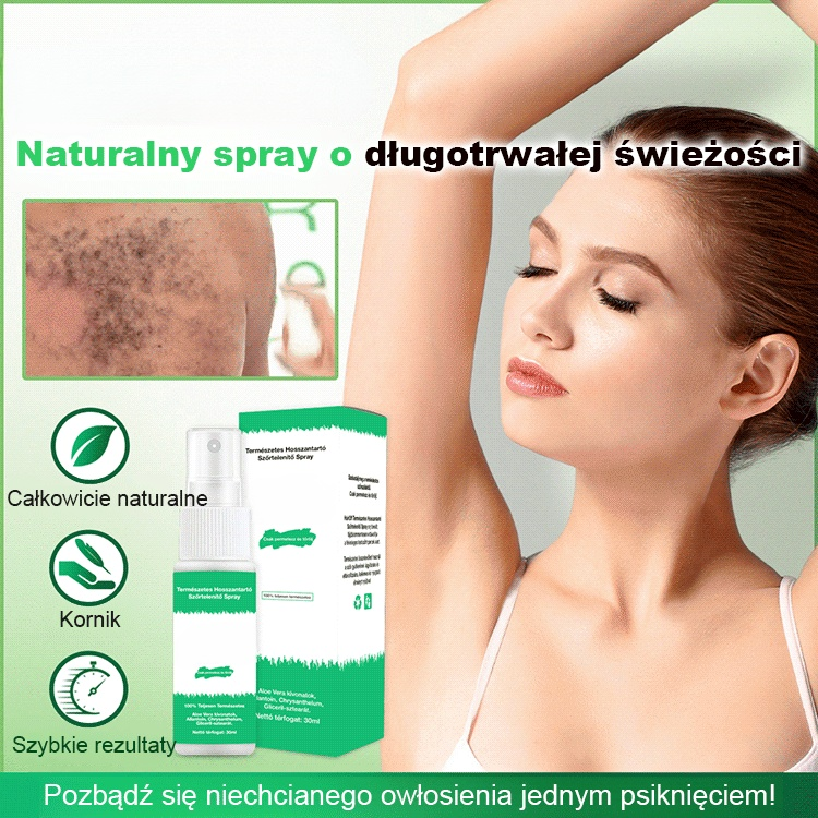 Usuwa włosy w zaledwie 30 sekund i zapewnia gładką skórę nawet na 3 miesiące!