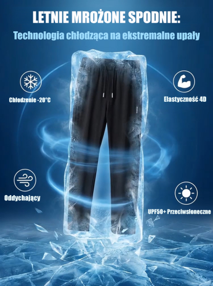 Oddychające spodnie：Lekkie i miękkie | Najnowsza technologia chłodzenia | wygoda przez cały dzień! Oddychające i stylowe, nie wychodzi z mody na długo. Oferta -50%