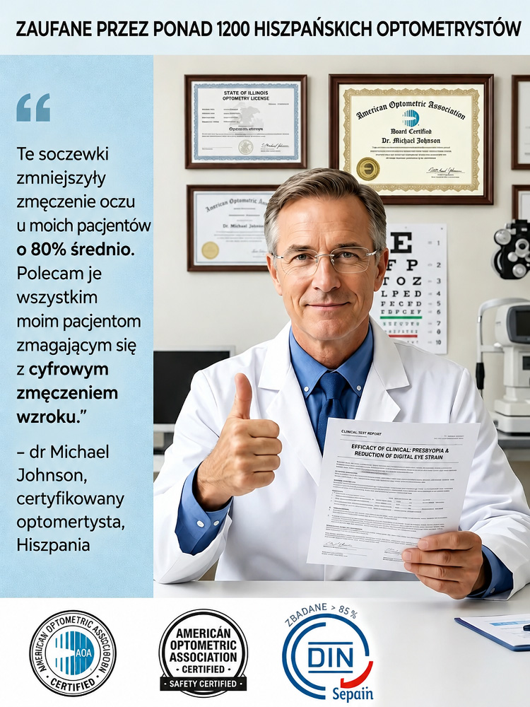 koniec z wymianą okularów i bólem głowy!autofokus w 0,1s & widzenie hd，100% zwrotu pieniędzy，najpierw testuj, potem decyduj!