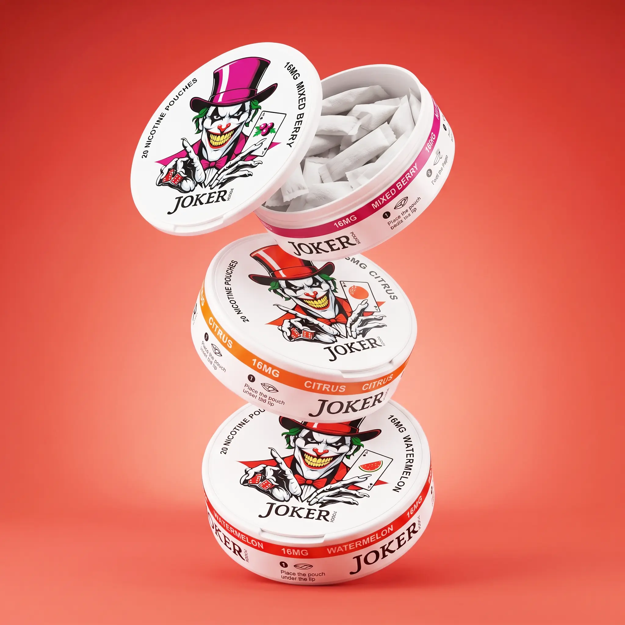 Joker Pouch 16mg with 8 Flavors Order Online