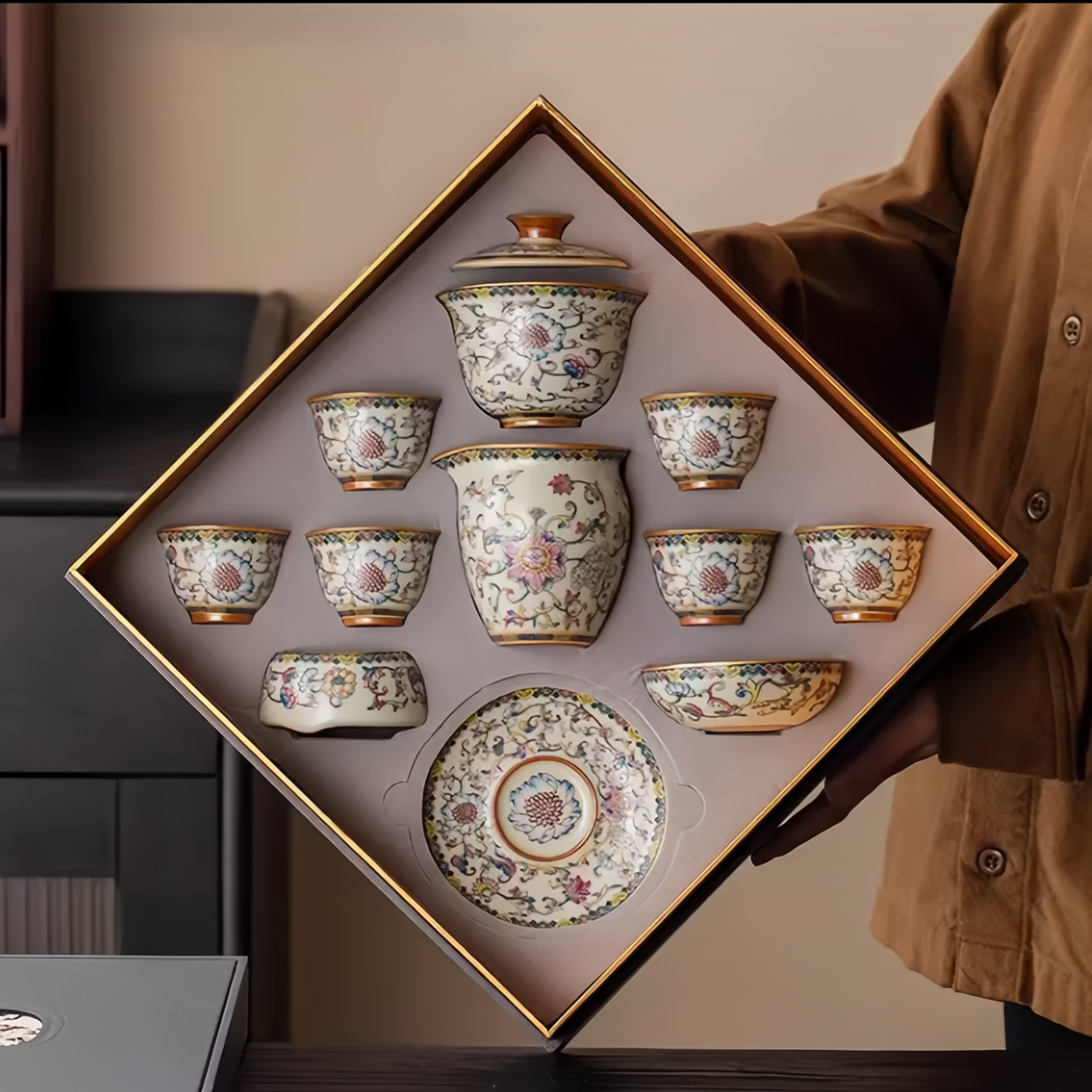 Ru Kiln Porcelain Tea Set