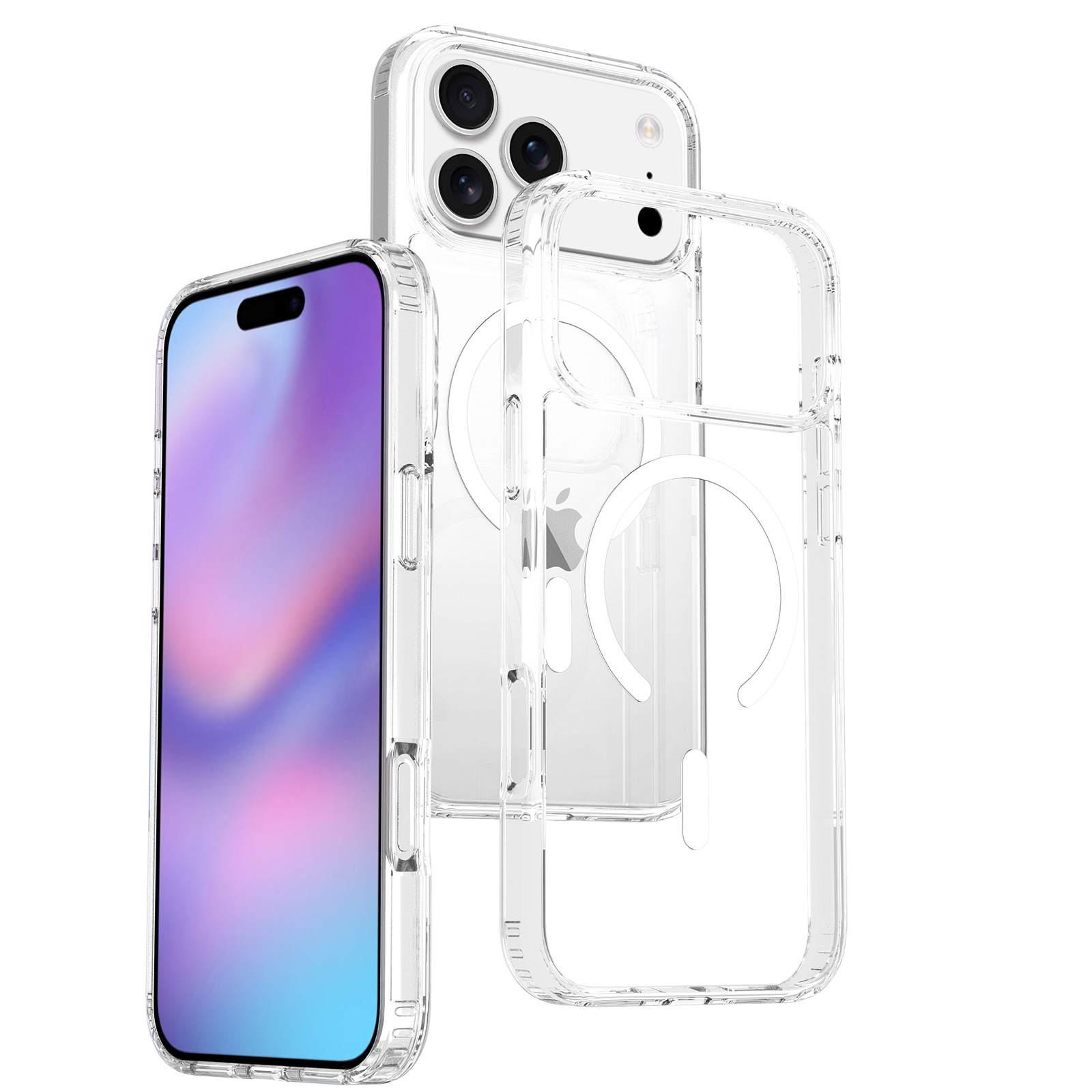 Magnetic Anti-drop Full Coverage Transparent Case