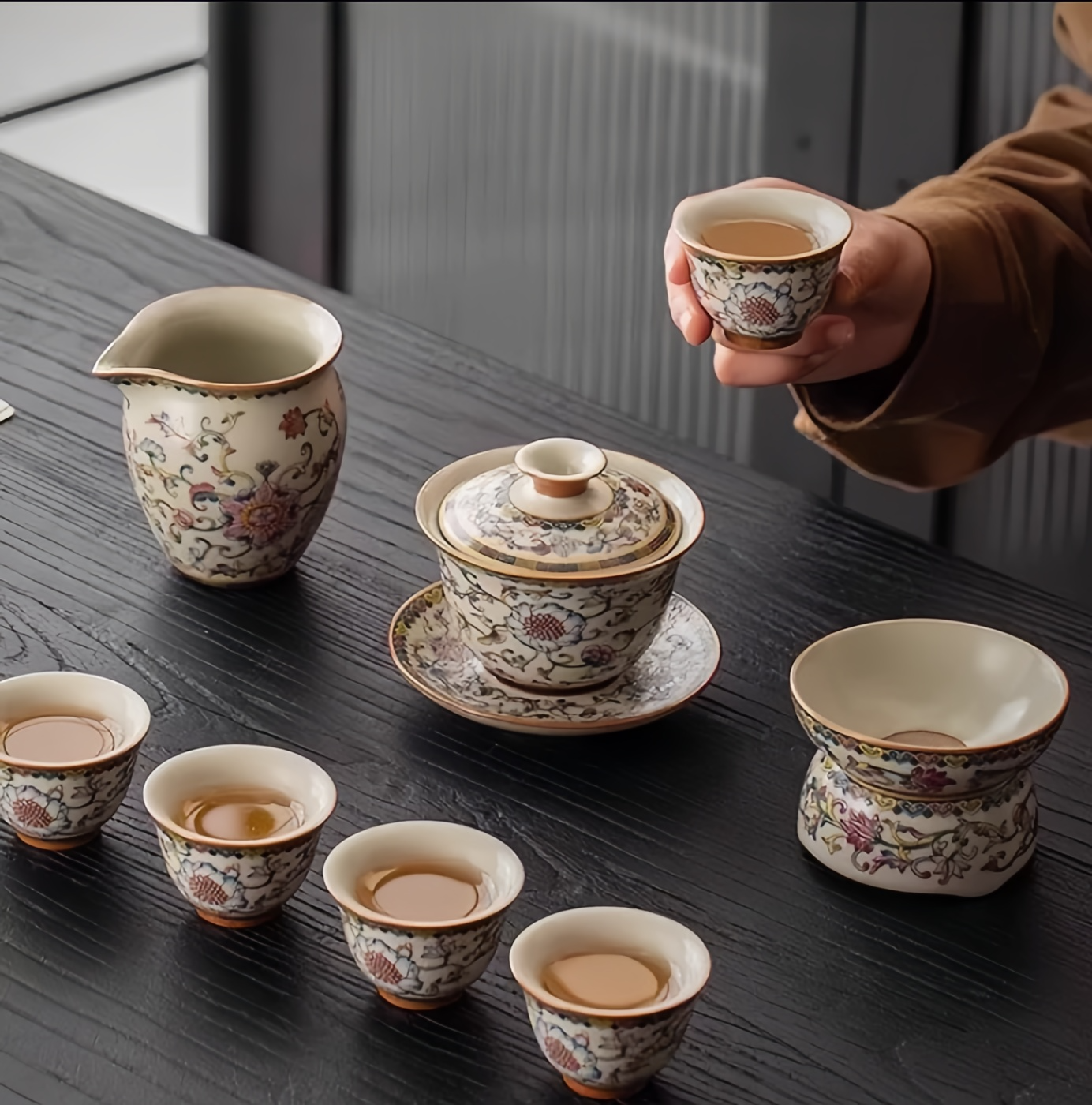 Ru Kiln Porcelain Tea Set