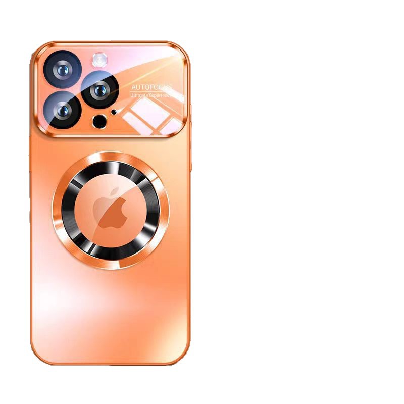 Large Window Magnetic Phone Case Matte Leakproof