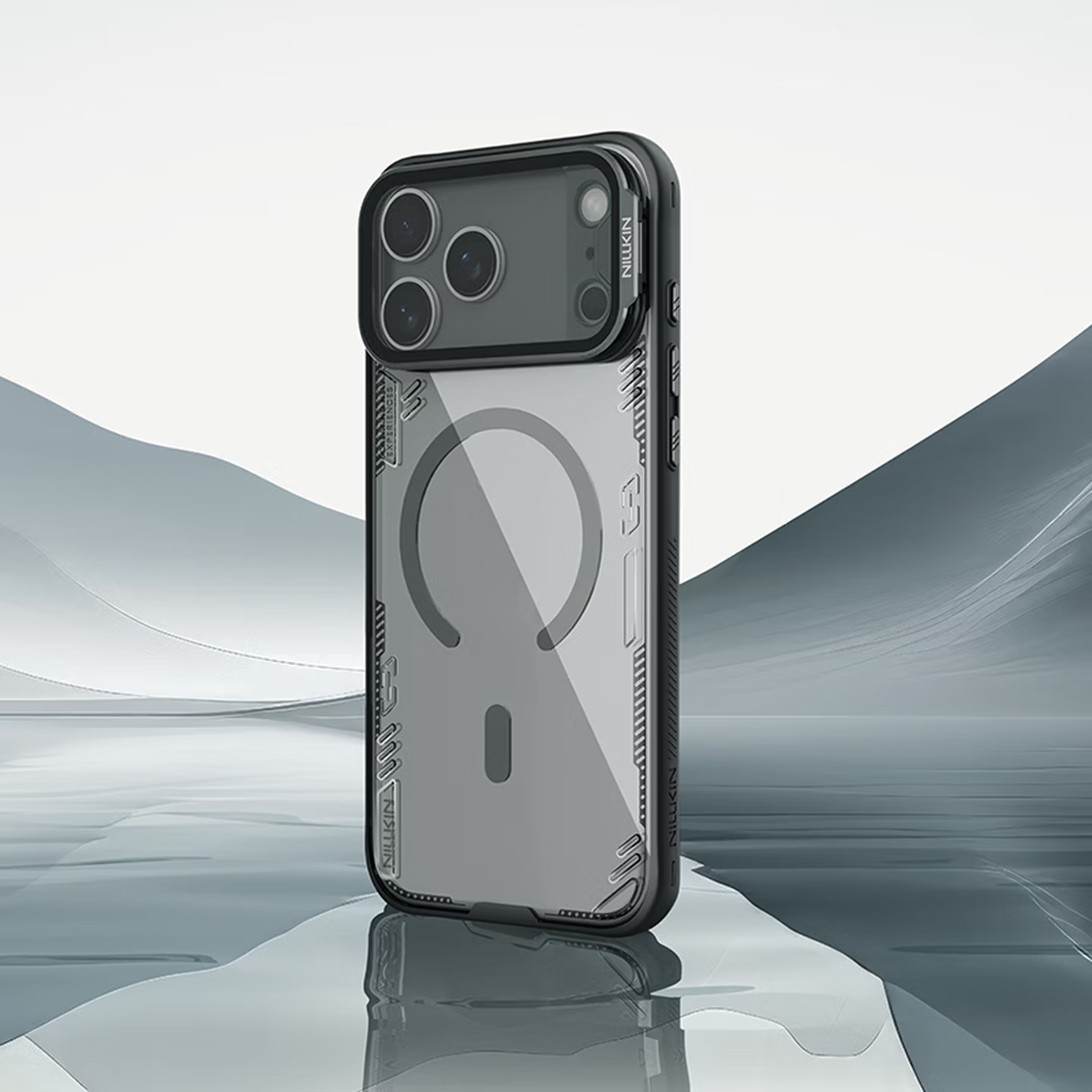 Magnetic Shockproof Case - Full Camera Coverage + Stand + Full Body Protection