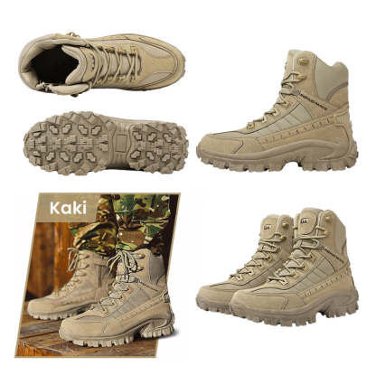 🥾60% OFF LAST DAY! 🔥 Tactical Sports Boots - Waterproof & Non-Slip Grip, Reinforced Toe for Outdoor/Training/Military Use ⚡📦