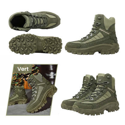 🥾60% OFF LAST DAY! 🔥 Tactical Sports Boots - Waterproof & Non-Slip Grip, Reinforced Toe for Outdoor/Training/Military Use ⚡📦