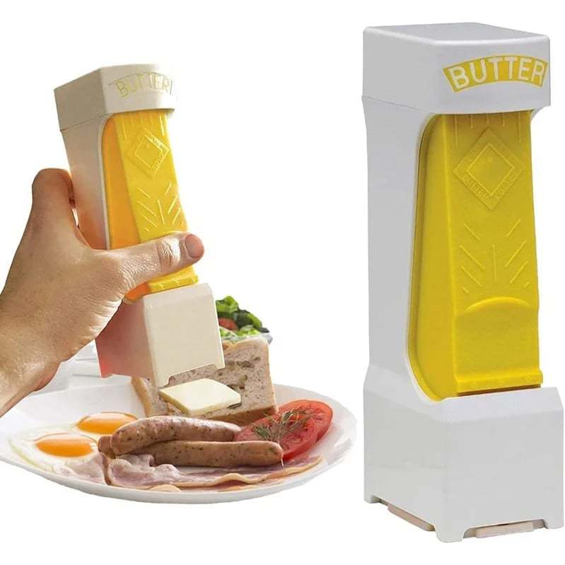 One-Click Butter Slicer🧈 Slice Even Butter Cubes Easily, Kitchen Prep Must-Have✨