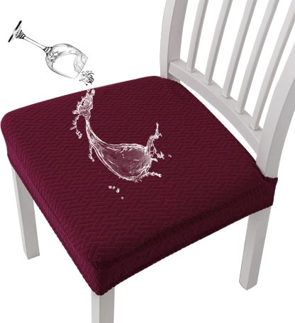 Jacquard Chair Seat Cover & BUY 6 GET EXTRA 20% OFF