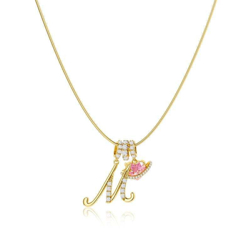 ⏰BLACK FRIDAY SALE🎁14K Gold Plated 3-Layering Initial A-Z Letter Pendant Necklaces