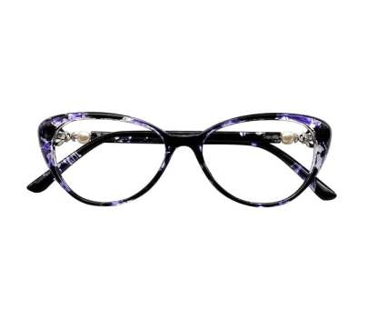 CAT EYE WITH PEARL HINGE PROGRESSIVE MULTIFOCAL READING GLASSES