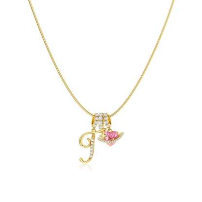⏰BLACK FRIDAY SALE🎁14K Gold Plated 3-Layering Initial A-Z Letter Pendant Necklaces