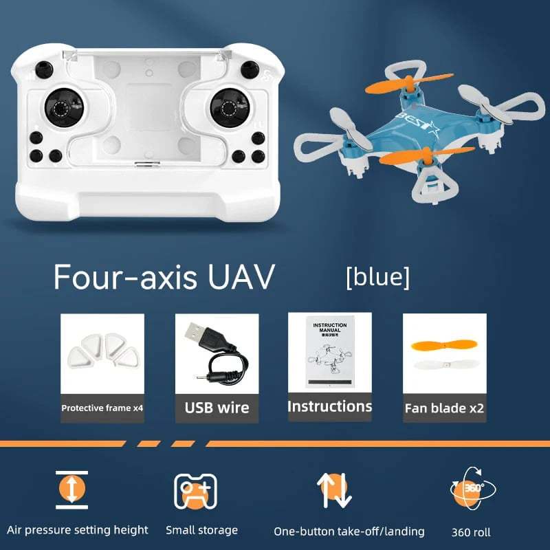 ✨Hot Sale Promotion 49% OFF🎉 New mini unmanned small four-axis remote