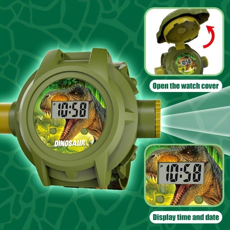 🦖 Dinosaur Projector Watch for Kids
