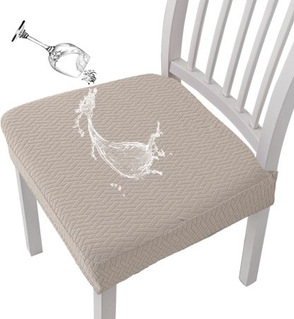 Jacquard Chair Seat Cover & BUY 6 GET EXTRA 20% OFF