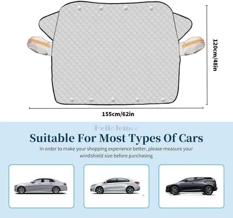 49% OFF This Week Promotions🎉🎉2025 Frostless Windshield Snow Cover