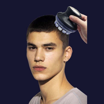 Circular Electric Hair Clipper with LED Display