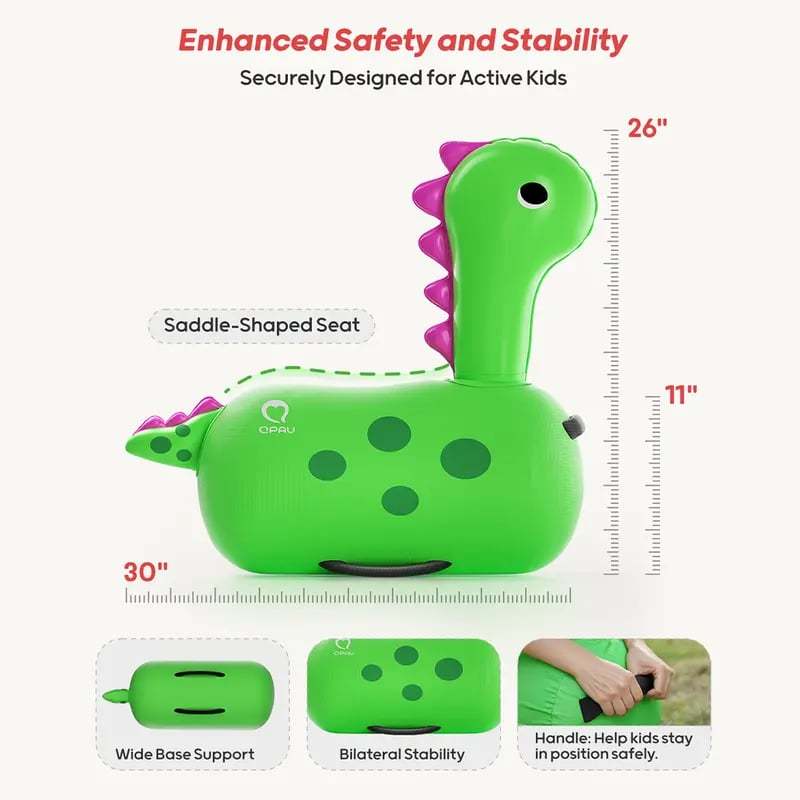 🔥Christmas Early Discount 49% Off🎅🦖Inflatable Dinosaur Bounce Toy | Safe & Durable, Let Kids Play Endlessly Outdoors🎈