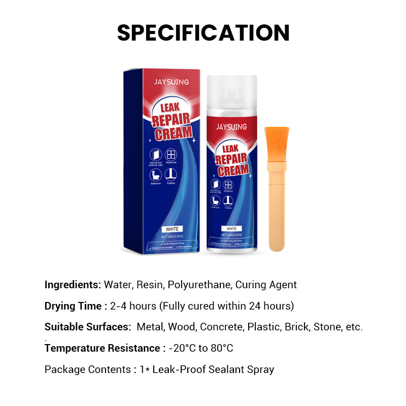 Leak Repair Waterproof Sealant Spray