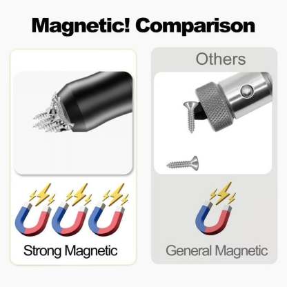 1/4 Inch/6.35mm Universal Magnetic Screw Ring Head