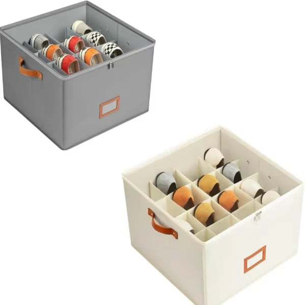 💥Fabric shoe organizer, storage box