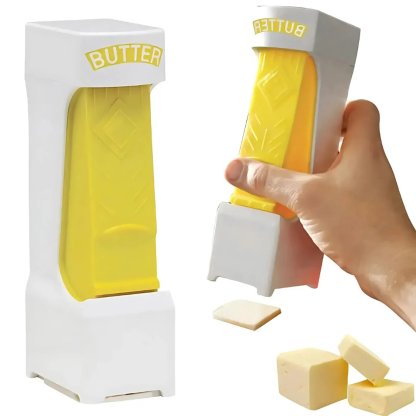 One-Click Butter Slicer🧈 Slice Even Butter Cubes Easily, Kitchen Prep Must-Have✨
