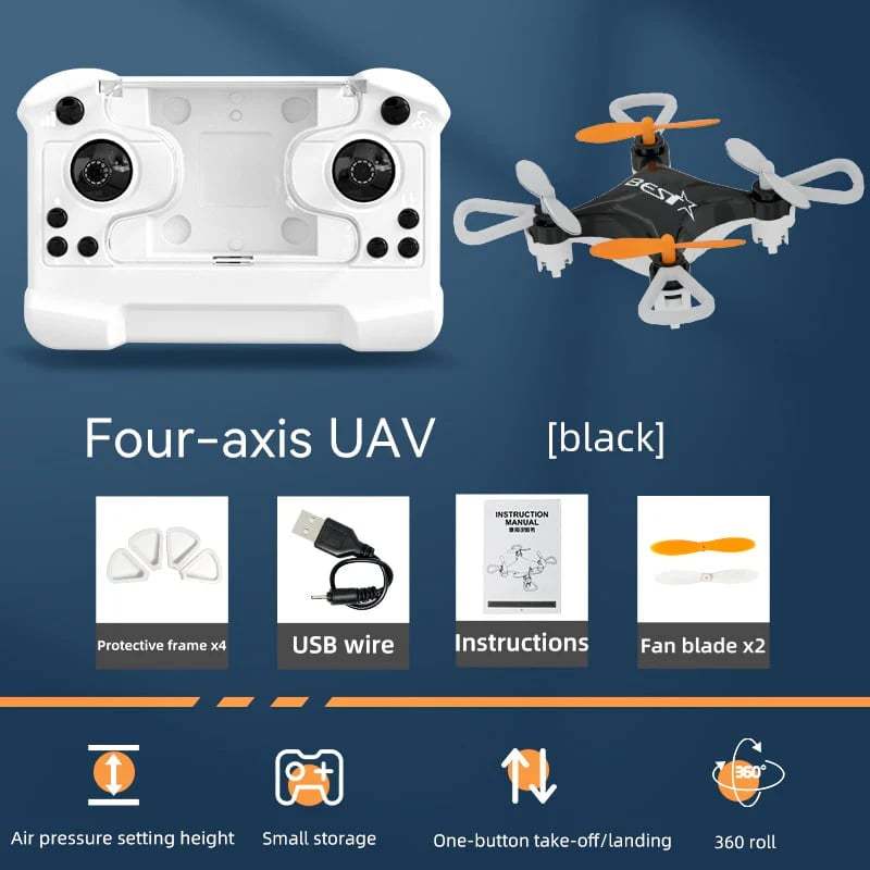 New mini unmanned small four-axis remote control aircraft toy