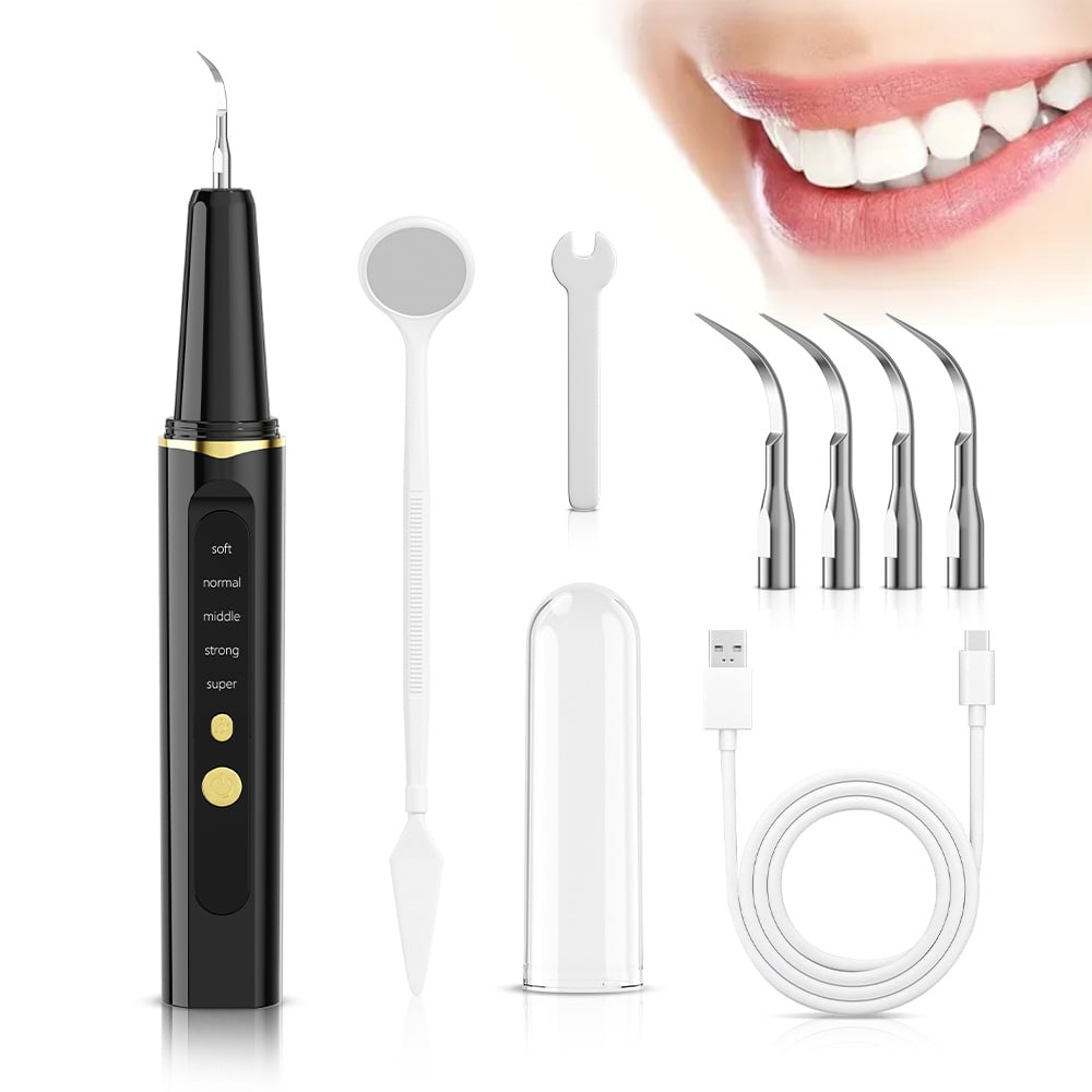 Electric Toothbrush - 🦷 Effectively removes plaque, tartar and stains Prevents cavities, bad breath and gum disease For home use