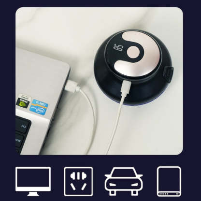 Circular Electric Hair Clipper with LED Display