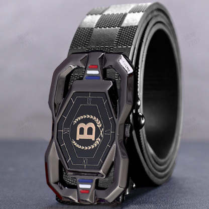 🐊Leren riem voor heren met een elegant krokodillenleerpatroon, voorzien van een automatische gesp en gemaakt van rundleer.