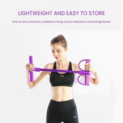 💪2025 latest 8-Tube Pedal Resistance Device - Detachable And Adjustable Pedal Resistance Device