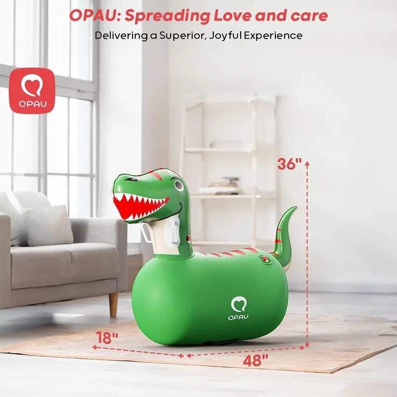 🔥Christmas Early Discount 49% Off🎅🦖Inflatable Dinosaur Bounce Toy | Safe & Durable, Let Kids Play Endlessly Outdoors🎈