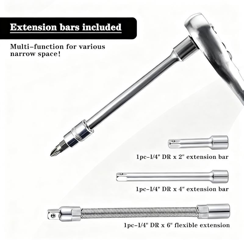 46pcs Car Repair Machinery Tools Set