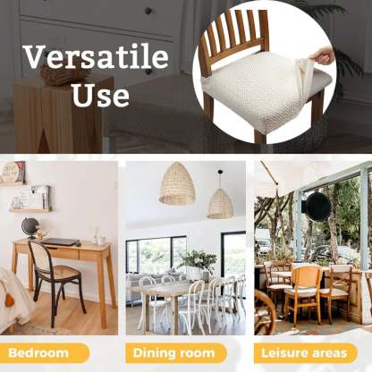 Jacquard Chair Seat Cover & BUY 6 GET EXTRA 20% OFF