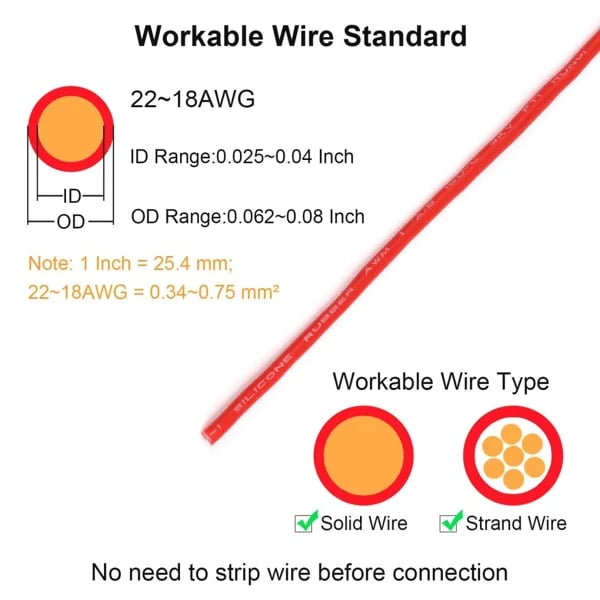 🔥🔥Double - Wire Plug-in Connector With Locking Buckle