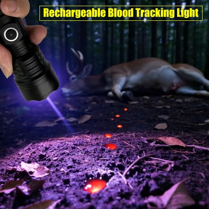 🌟🔦  Rechargeable Blood Tracking Light 🔦 For Night Hunting