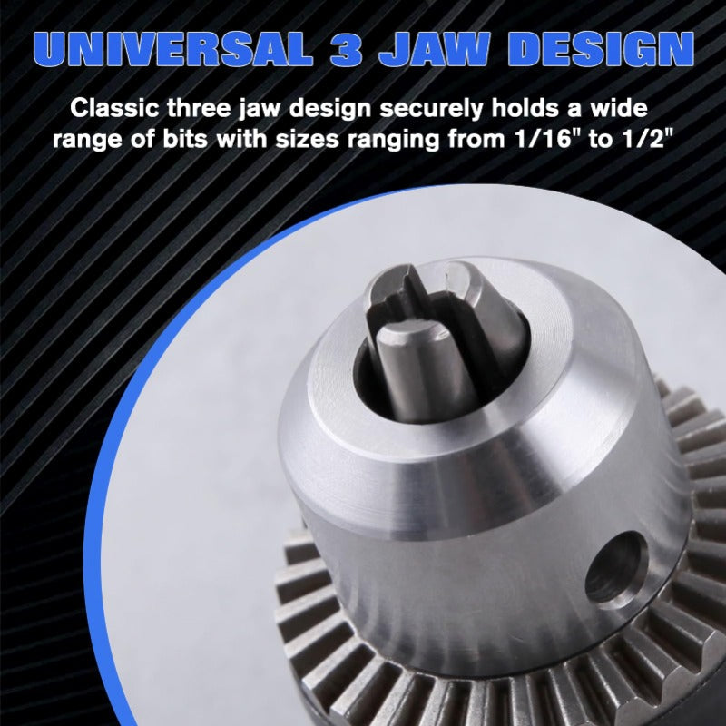 3-Jaw Drill Chuck Conversion Kit