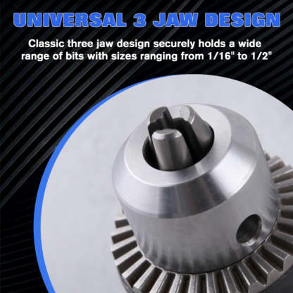 3-Jaw Drill Chuck Conversion Kit